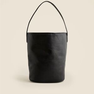New J. Crew Berkeley bucket bag in leather and suede
